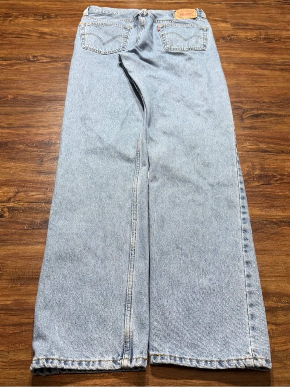 Levi’s 505 Regular Fit Jeans Light Wash W34 L36 Vintage Y2K